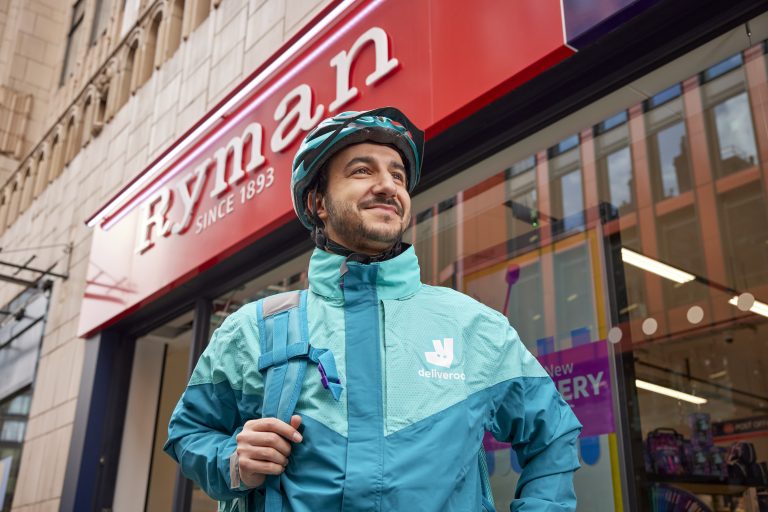Deliveroo Continues Retail Growth With Expansion Into Stationery Through Exclusive Ryman Partnership