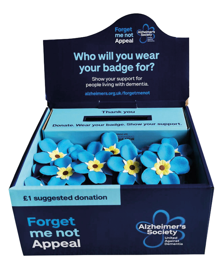 One Stop Support Alzheimers Societys Forget Me Not Appeal